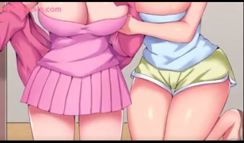 ［モーションアニメ］怪しい腕輪を手に入れた男はラッキーにも美人姉妹宅に居候することになりエッチしまくりのウハウハ生活の画像