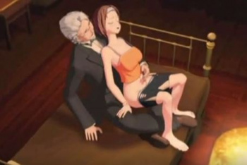 ［3Dエロアニメ］初老の執事に性教育でも受けてるのかこのお嬢さんは…ロストバージンをこの男とのセクロスでいいのかお嬢さん！の画像