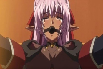 ［エロアニメ］誇り高きダークエルフの王女がクソ生意気な大人に成長したので羞恥責めでお仕置きしとくのだの画像