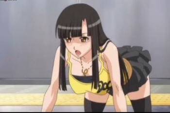 ［エロアニメ］電車での痴漢から何とか逃れたお姉さんだったが再び痴漢集団につかまって凌辱されることにの画像