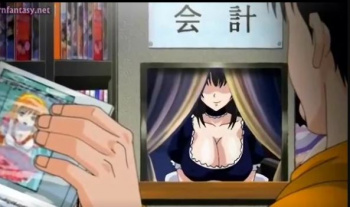 ［エロアニメ］ビデオボックスでエロビデオを鑑賞しようとしたらサービスメイドを案内されたから指名してみた…めっちゃいいじゃんこの風俗店て感じの画像