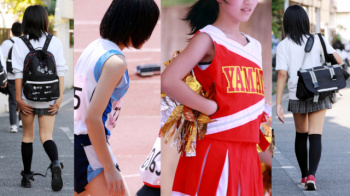 【eros886街撮りJC】幼さの残る発育途中な青い果実を愛でるJCと思われる様々な場所で撮られた盗撮画像11の画像