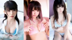 【えなこ8】日本一カワイイコスプレイヤーの美バスト・美尻を堪能する雑誌グラビア画像3の画像