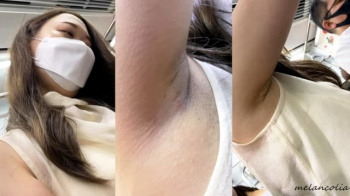 【eros1187ワキ盗撮】ノースリーブの美人なお姉さんのジョリ脇を間近で堪能するワキ盗撮動画③の画像