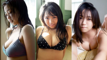 【大原優乃31】22歳になって表情がエロくなってきたFカップロリ巨乳の雑誌水着グラビア画像5 + αの画像