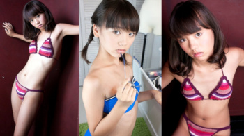 【楠みゆう15】最も可愛かったであろう時の無邪気なエロスを制服と水着で堪能する”佐々木みゆう”時代のグラビア画像②の画像