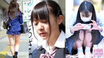 【eros1422街撮りJK】制服姿とピチピチの白い肌がエロスを醸し出す何処かで見たことがあるかもしれないJK盗撮画像53の画像