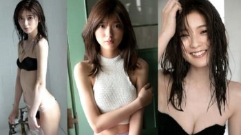 【工藤美桜3】きらめく笑顔とスレンダーながら魅力的な大きなお尻を妖艶な水着姿で披露する元ジュニアアイドルのグラビア画像③の画像