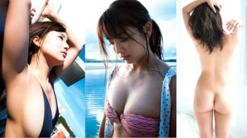 【平嶋夏海2】肉感的なカラダでムッチリとしたお尻と太ももを扇情的に見せお尻の割れ目を披露する写真集画像②の画像
