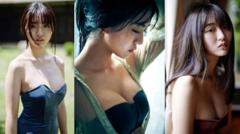 【豊田ルナ8】ミスマガ2019グランプリを受賞したEカップの極上ボディがエロい現在19歳JDの妖艶さが漂うグラビア画像⑤の画像