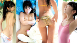 【長澤茉里奈1】少女のような童顔に対してFカップの巨乳というギャップが素晴らしいフェチ要素満載のグラビア画像の画像