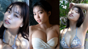 【大原優乃34】23歳になって表情がエロくなってきたFカップロリ巨乳の雑誌水着グラビア画像8の画像
