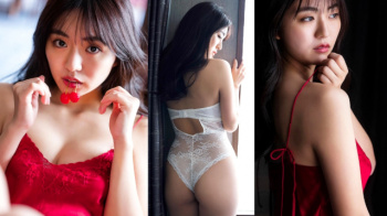 【豊田ルナ14】挑発的な眼差しと大胆なポージングで腰回りとお尻のエロさが際立つ20歳の妖艶さが漂うグラビア画像④の画像