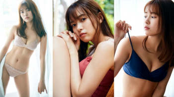 【新條由芽7】キュートな笑顔としなやかな肢体を水着姿で披露する透明感あるエロスのグラビア画像⑦の画像