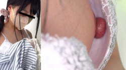 【eros2015乳首チラ】ワクチン接種時に服を脱がされすべすべの白いおっぱいとかなり大きめの美味しそうな乳首を晒してしまう美人なお姉さんの画像