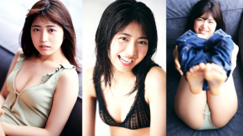 【吉田莉桜20】清楚感あるエロスと可愛さに見惚れるあどけなさの残る美少女のエロい水着グラビア画像⑮の画像