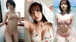 【新谷姫加9】25歳になった元ジュニアアイドルの可愛らしい顔立ちと美しい体のラインを水着やランジェリーで堪能するグラビア画像⑦の画像