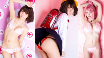 【えなこ17】日本一カワイイコスプレイヤーの美バスト・美尻を堪能するグラビア画像⑨の画像