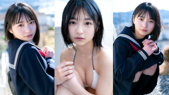 【桐原美月4】少女のあどけなさと大人のエロスを併せ持つ21歳の瑞々しいエロボディを水着で堪能するグラビア画像④の画像