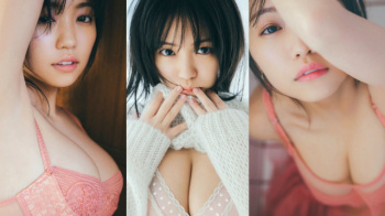 【大原優乃35】25歳になって表情がエロくなってきたFカップロリ巨乳の雑誌水着グラビア画像9の画像