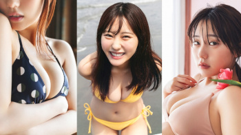 【田中美久8】妖艶な盛り上がりに目を奪われるはち切れそうな豊満バストがエロすぎる水着グラビア画像⑥の画像