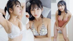 【十味17】顔だけでも十分イケる149cmの美ボディ・美バストがエロ可愛い水着グラビア画像⑫の画像