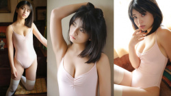 【佐々木ほのか8】色白なふっくら美バストを披露する19歳の瑞々しいカラダを水着で堪能するグラビア画像⑧の画像