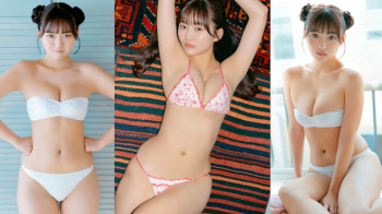 【豊田ルナ31】挑発的な眼差しと大胆なポージングで腰回りとお尻のエロさが際立つ23歳の妖艶さが漂うグラビア画像㉑の画像