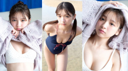 【一ノ瀬瑠奈5】ブレイク中な圧倒的美少女のカワイイ顔面とみずみずしいカラダを水着で堪能するグラビア画像⑤の画像