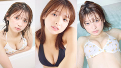 【一ノ瀬瑠奈6】ブレイク中な圧倒的美少女のカワイイ顔面とみずみずしいカラダを水着で堪能するグラビア画像⑥の画像