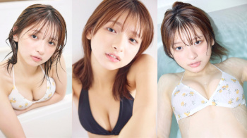 【一ノ瀬瑠奈6】ブレイク中な圧倒的美少女のカワイイ顔面とみずみずしいカラダを水着で堪能するグラビア画像⑥の画像