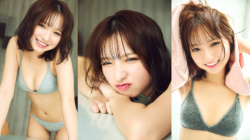 【一ノ瀬瑠奈9】ブレイク中な圧倒的美少女のカワイイ顔面とみずみずしいカラダを水着で堪能するグラビア画像⑨の画像