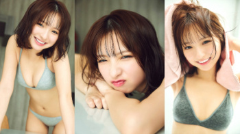 【一ノ瀬瑠奈9】ブレイク中な圧倒的美少女のカワイイ顔面とみずみずしいカラダを水着で堪能するグラビア画像⑨の画像