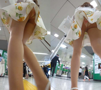 スカート下から覗いた風景を鑑賞★エロ画像49枚の画像