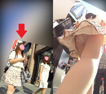 下からはっきり見えるパンチラ★エロ画像49枚の画像
