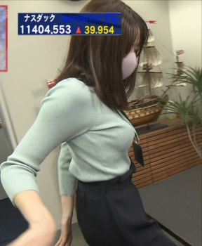胸を強調した女子アナがエロい★エロ画像４９枚の画像