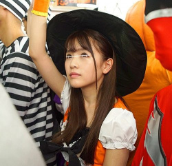 【永瀬ゆい】ハロウィンに乗じた鬼畜痴漢師に中出しで犯されるコスプレ貧乳ギャルの画像