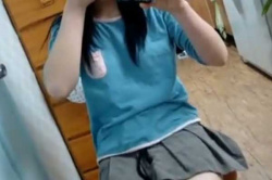 【無修正】これはあかんやつ！！ロリJCの生々しい自撮り映像がヤバイ！！の画像
