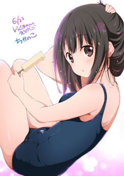 スク水女子は夢か幻かの画像
