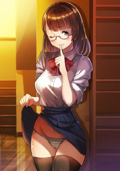いい年した大人も気になる眼鏡っ子たちの画像