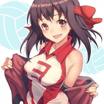 スポーツ少女とぶつかり合える日も来るさの画像