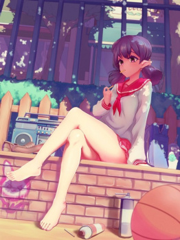 森の奥とかでひっそりとエロいことしてそうなエルフたちの画像