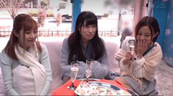 【JD3人組】お花見中のホロ酔いマジックミラー号ナンパ【顔射gifあり】の画像