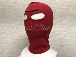 全頭マスク・赤（目開き）/ Full mask redの画像