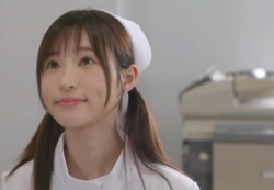 【天使もえ】可愛いナースが　入院患者さんの事を第一に思い　おフェラをしてくれます。こんな可愛いナースのお口に　含んでもらったら　もう大喜び！の画像