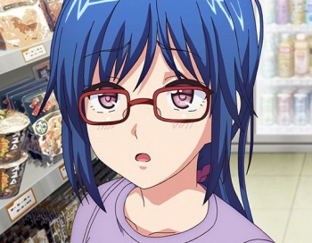 男を家に上がらせてメガネの上から顔射されるどんくさい女wの画像