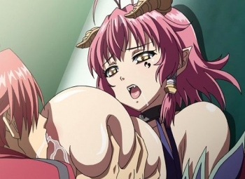 サキュバスの爆乳を吸いまくる!性欲をおっぱいで受け止める巨乳娘達wの画像