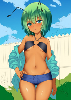【非・微エロ】木曜日の緑髪美少女画像まとめ　その５９の画像