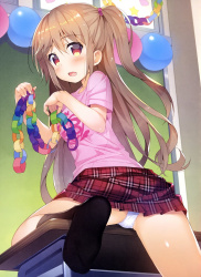 【非・微エロ】土曜日の茶髪美少女画像まとめ その69の画像