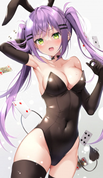 【非・微エロ】日曜日の紫髪美少女画像まとめ　その１１９の画像